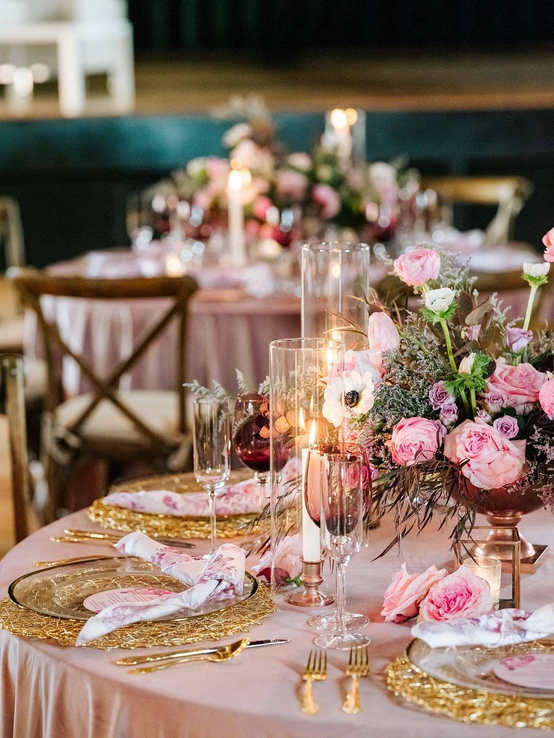 Luxury event detail shot
